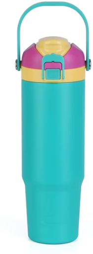 Ozark Trail 30oz Vacuum-Insulated Stainless Steel Dual Lid Insulated Tumbler Deal