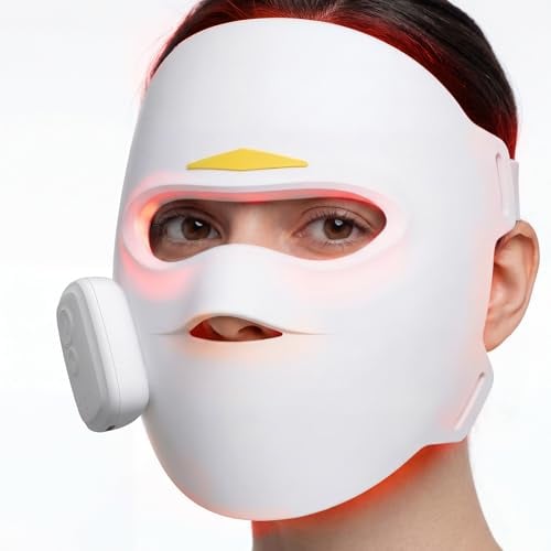 4D Red Light Therapy Mask for Face 336 LED Cores 4-in-1 Deal