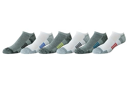 Amazon Essentials Men's Cotton Blend Socks 6-Pairs