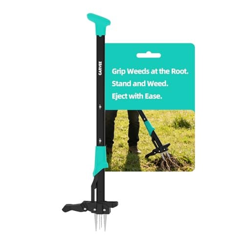 Garvee 40" Stand-Up Weed Puller w/ 4-Claw Ejector