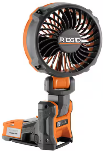RIDGID 18V Brushless Cordless Magnetic Clamp Fan (Tool Only)