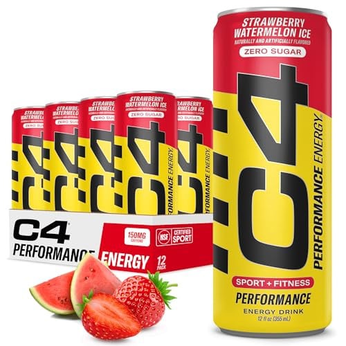12-Pack 12-Ounce C4 Energy Drink (Strawberry Watermelon Ice) Deal