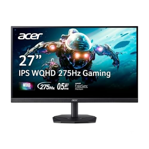 Acer Nitro 27in QHD 2560x1440 IPS 275Hz Gaming Monitor