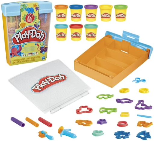 Play-Doh Imagine Animals Storage Set, 22 Accessories