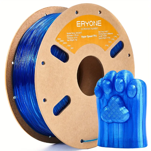 ERYONE Clear TPU Filament 3KG 1.75mm