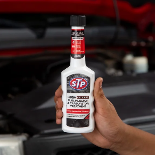 STP High Mileage Fuel Injector and Carburetor Cleaner 5.25 fl oz
