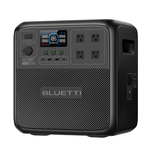 Bluetti AC180T 1800W/1433Wh LiFePO4 Portable Power Station