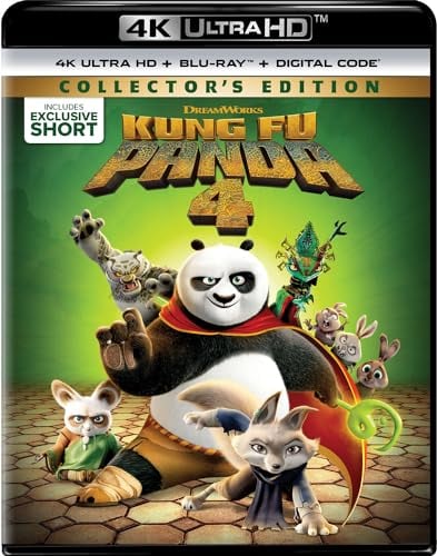 Kung Fu Panda 4 Collector's Edition 4K Ultra HD + Blu-ray + Digital Deal