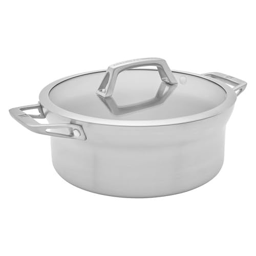 ZWILLING Motion 5-Quart Stainless Steel Dutch Oven with Lid