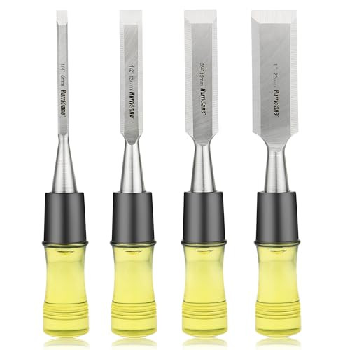 HURRICANE 4 Piece Wood Chisel Set