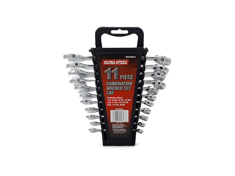 Ultra Steel UW16321J 11pc Combination Wrench Set Deal