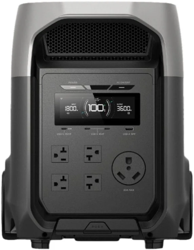 EcoFlow DELTA 3 Ultra 3072Wh LiFePO4 3600W Portable Power Station