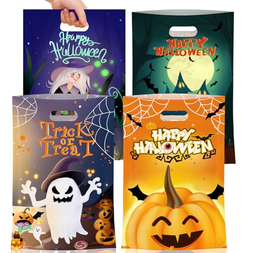 Halloween Treat Bags w/ Handles 50-Pack