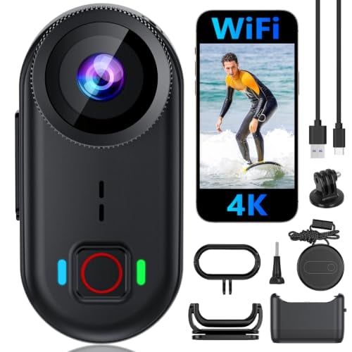 4K Mini Action Camera with 64GB Storage Deal