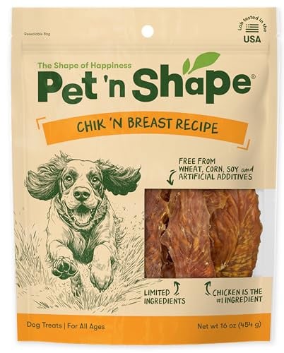 (Prime Deal) Pet 'n Shape 16-Oz Jerky Dog Treats (Chik 'n Breast) Deal