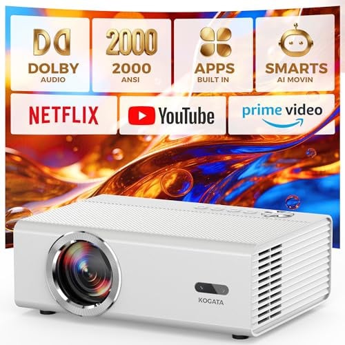 Smart Projector with WiFi and Bluetooth Deal