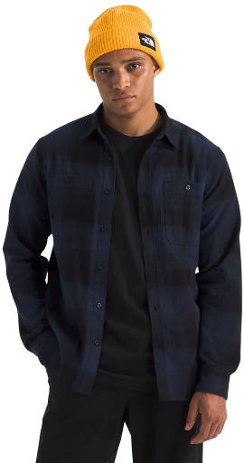 The North Face Men's Arroyo Lightweight Flannel Plaid Shirt Deal