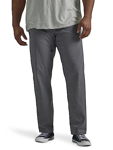 Lee Men's Big & Tall Extreme Motion Flat Front Regular Straight Pant Deal