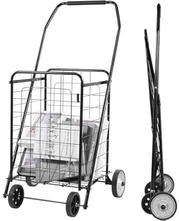 Elevon Folding Cart Black Deal