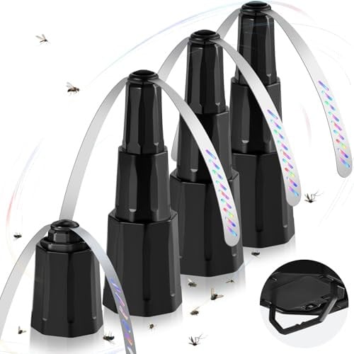 Food Table Fly/Bug Fans with Holographic Blades - 4 Pack  Deal