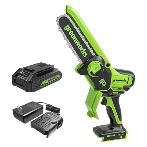 Greenworks 24V 6in Mini Chainsaw 2.0 Ah Deal