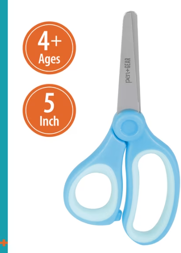 Pen+Gear 5-inch Blunt-Tip or Pointed-Tip Kids Scissors Deal