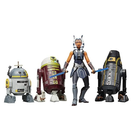 STAR WARS The Vintage Collection Escape from Order 66, The Clone Wars, Ahsoka Tano & Droids 3.75 Inch Collectible Action Figure 4-Pack