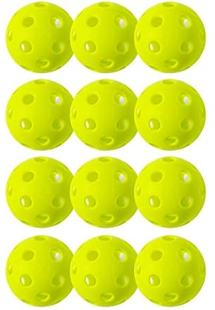 Franklin Sports X-26 Indoor Pickleballs 12-Pack (Lime Green) Deal