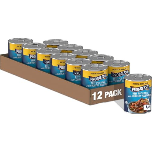 Progresso Canned Soup 12-Pack (Beef Pot Roast with Country Vegetables)