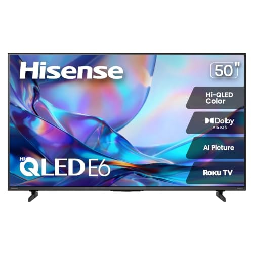 Hisense 50" 4K UHD Hi-QLED Smart Roku TV Deal
