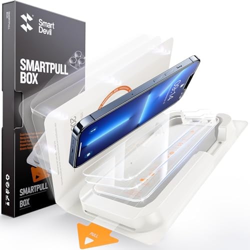SmartDevil Tempered Glass Screen Protectors for iPhone 13 Pro Max/14 Pro Max/16 Pro Max 3-Pack