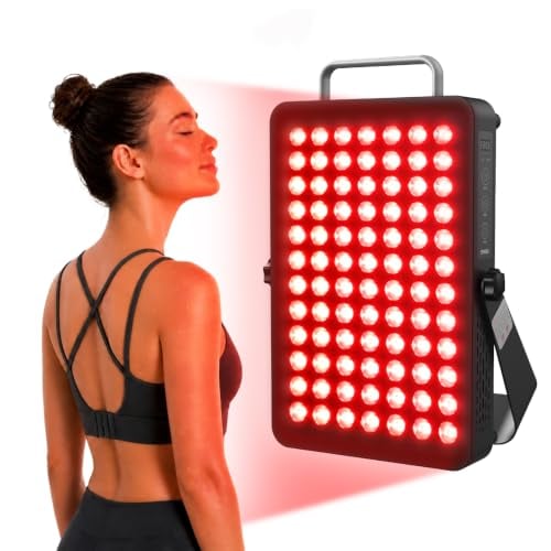 SANSI 120W Dual-Wavelength Red Light Therapy Panel w/ 660nm & 850nm LEDs Deal