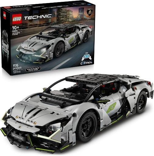 1135-Piece LEGO Technic Lamborghini Revuelto Super Sports Car (42214) Deal