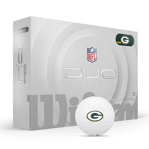 12-Count WILSON 2025 Duo Soft NFL Golf Balls (Various Teams)