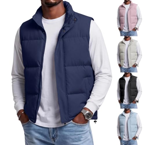 Casual Lightweight Sleeveless Puffer Jacket