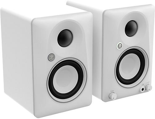 Mackie CR3.5BT Limited-Edition White Powered Studio Monitors w/ Bluetooth (White) Deal