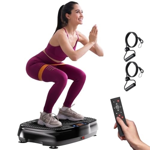TISSCARE 120-Speed Vibration Plate Exercise Machine 400 lbs Capacity Deal