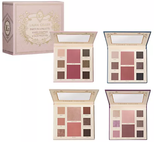 Laura Geller Party in a Palette Set of 4 Full Face Palettes