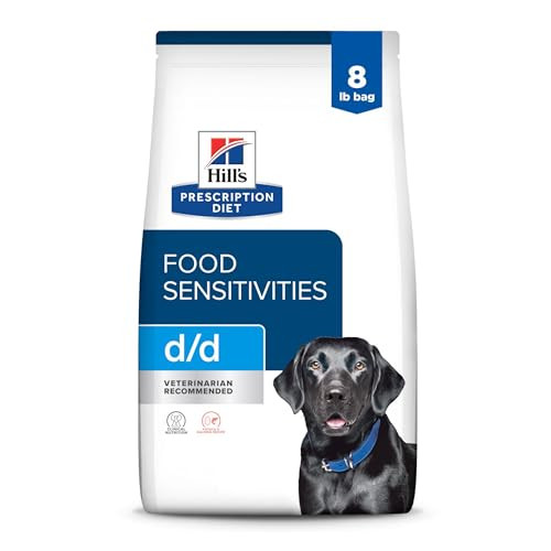 8-Pound Hill's Prescription Diet d/d Food Sensitivities Potato & Salmon Formula Dry Dog Food