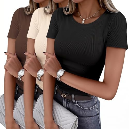 Women's 3-Pack Short Sleeve Tops