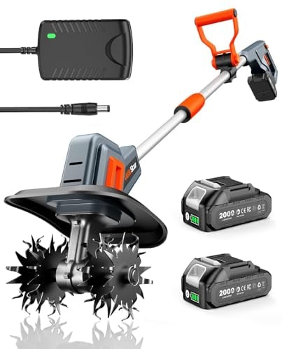 TaskStar Cordless Tiller Cultivator Deal