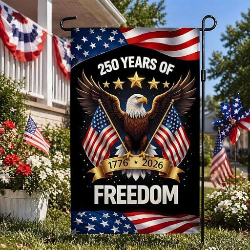 250th Anniversary USA Flag