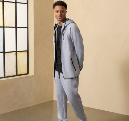 CSG Men's Active At Ease Full-Zip Hoodie Deal