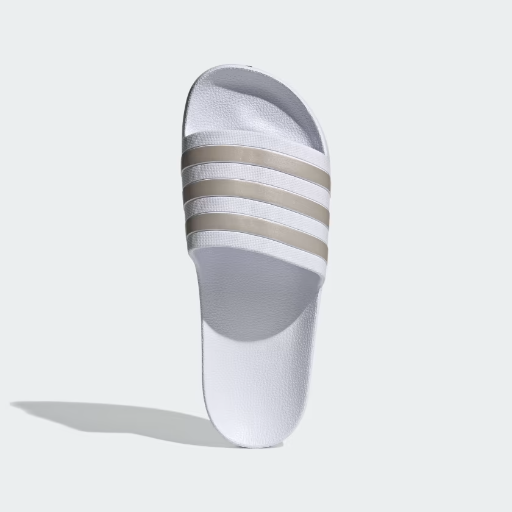 Adidas Men Adilette Aqua Slides (Off White) Deal