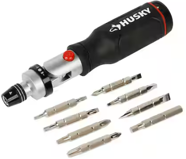 Husky 16-Piece Ratcheting Pivot Head Screwdriver Set