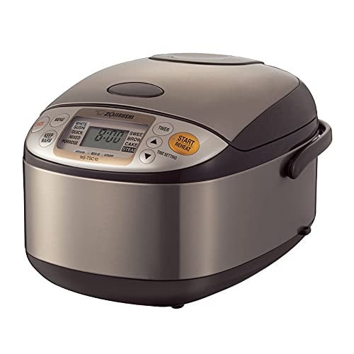 5.5-Cup Zojirushi Micom Rice Cooker & Warmer (Stainless Brown)