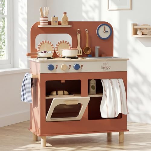 Lehoo Castle Kids Play Kitchen for Toddlers 1-3 Deal