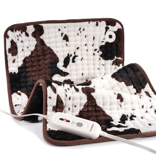 Cow Print Electric Heating Pad