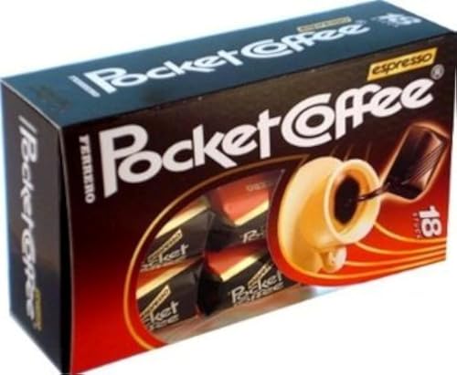 Ferrero Pocket Coffee Espresso Chocolates, 18 Count