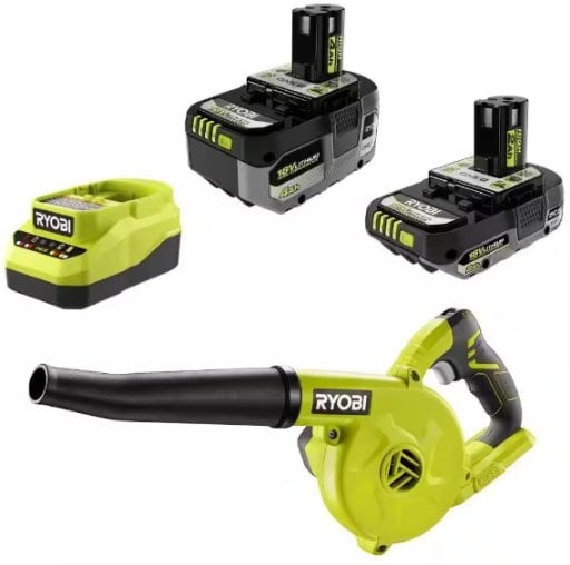 RYOBI ONE+ 18V HIGH PERFORMANCE Kit + Cordless Workshop Blower Deal